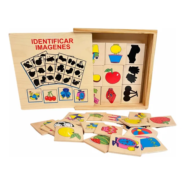 Juego Didáctico Identificar Imágenes Aprendizaje Niños