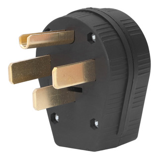 Conector 50a De 4 Puntas Nema 1450p, Ángulo De Hoja Recta Conector 50a De 4 Puntas Nema 1450p, Ángulo De Hoja Recta