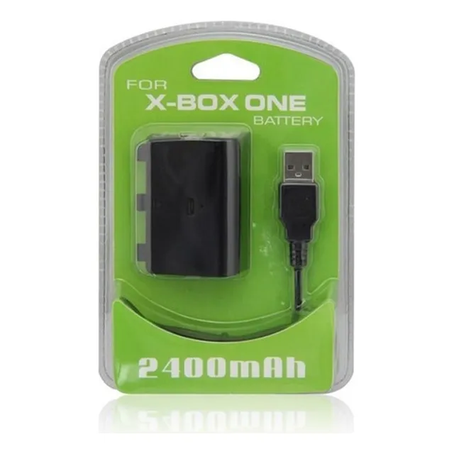 Bateria Recargable Control Joystick Para Xbox One 2400 Mah