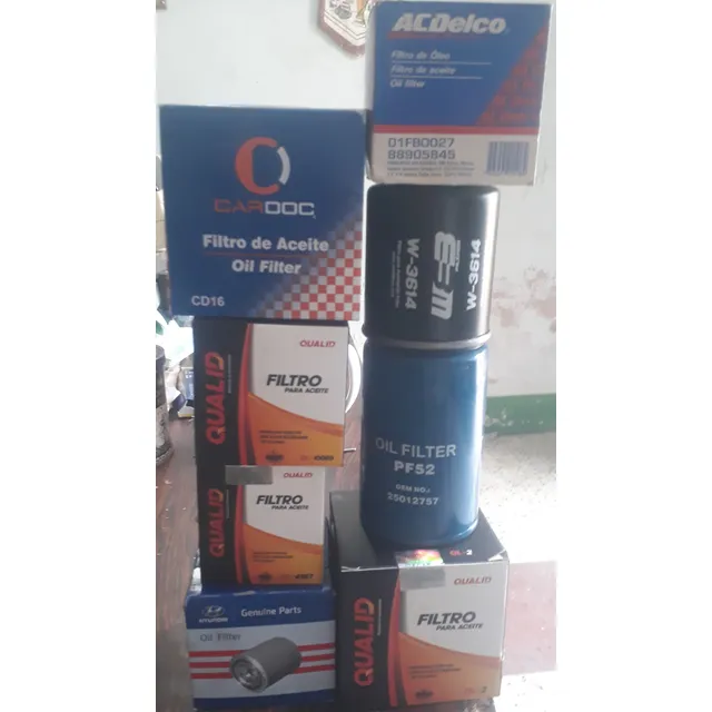 Filtros De Aceite Para Vehiculos