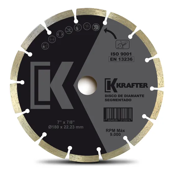 Disco Segmentado 9 Krafter