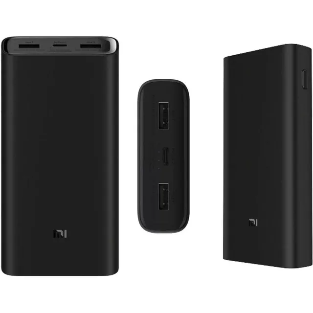 Mi Power Bank 3 Pro Batería Pórtatil Xiaomi 20000 Mah Usb-c 