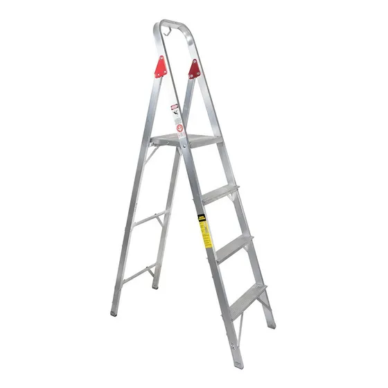 Escalera Aluminio Taburete Plegable 3esctubular  Akron 77-83