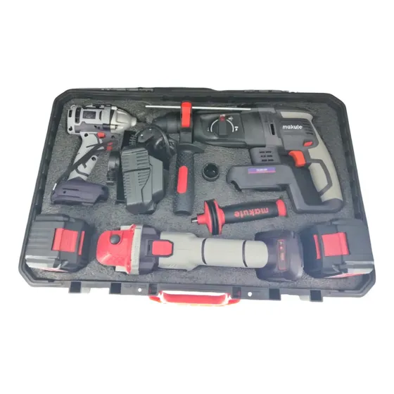 Combo Rotomartillo+ Amoladora+ Llave Impacto A Batería 20v