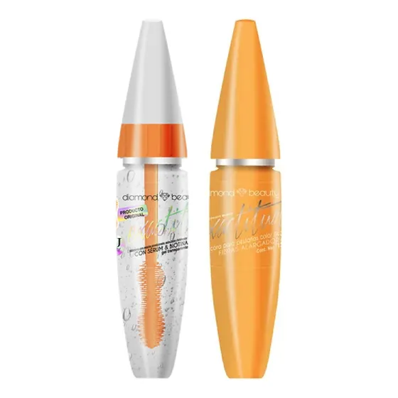 Rimel Exactitud + Serum Alargador Pestañas Diamond Beauty Color Kit Rimel - Serum