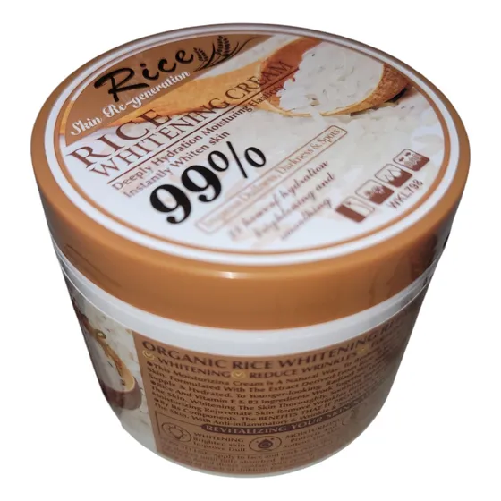 Crema Facial De Arroz, Coreana, Hidratante Blanqueadora Todo Tipo De Piel Día/noche