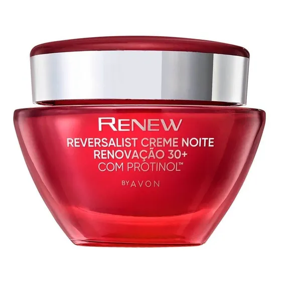 Creme Renew Reversalist Noite 30 A 45 Anos Anti-idade Avon Tipo de pele Todo tipo de pele