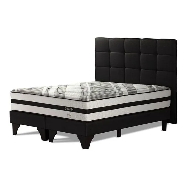 Rosen Cama Europ. Driven Queen Respaldo Issey Grafito
