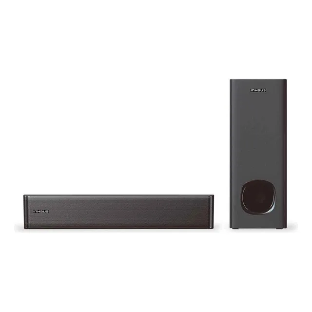 Barra De Sonido Con Subwoofer 2.1 80w Bluetooth Usb Aux
