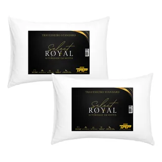 Kit 2 Travesseiros Select Royal Toque De Plumas Linha Hotel Cor Branco Kit 2 Travesseiros Select Royal Toque De Plumas Linha Hotel Cor Branco