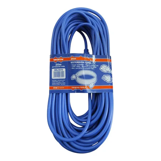 Extensión Americana Azul 15mts 3x16awg Wadfow