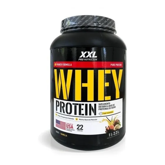 Whey Protein 1kg Xxl Recuperacion Y Masa Muscular