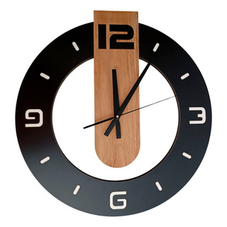 Reloj Pared 30 Cm Kiev, Madera, Somos Fabricantes Reloj Pared 30 Cm Kiev, Madera, Somos Fabricantes