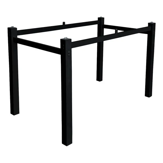 Base Para Mesa De Jantar Retangular 1,20 Madeira Mármore Ql