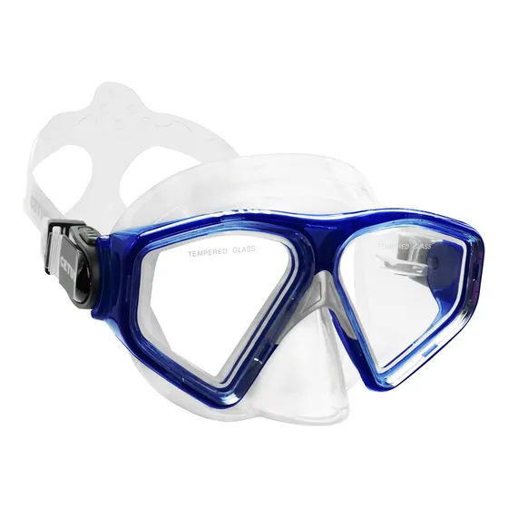 Máscara De Mergulho Cetus New Parma Fun Cor Azul