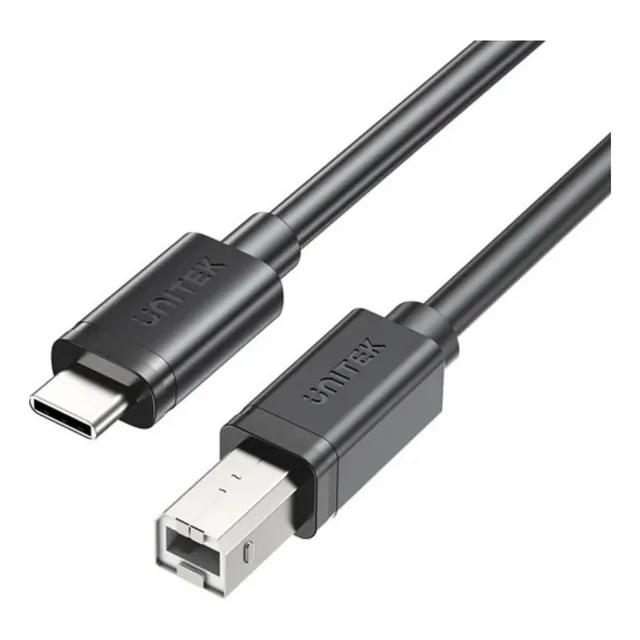 Cable Unitek Usb-c Tipo C A Usb-b Impresoras Amplificadores