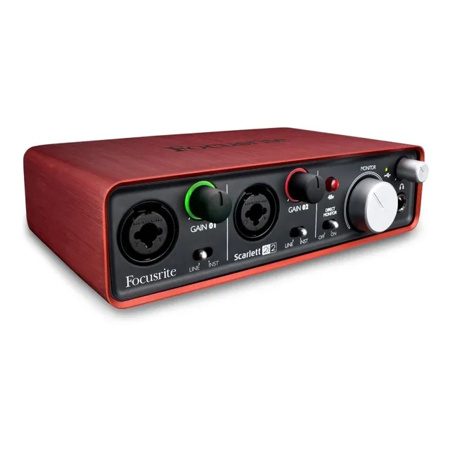 Focusrite Scarlett 2i2 (3gen)  Placa Sonido Garantia  