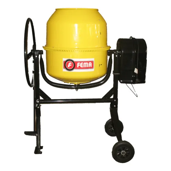 Maquina Hormigonera Mezcladora Volteo Fema 200lt Motor 800w