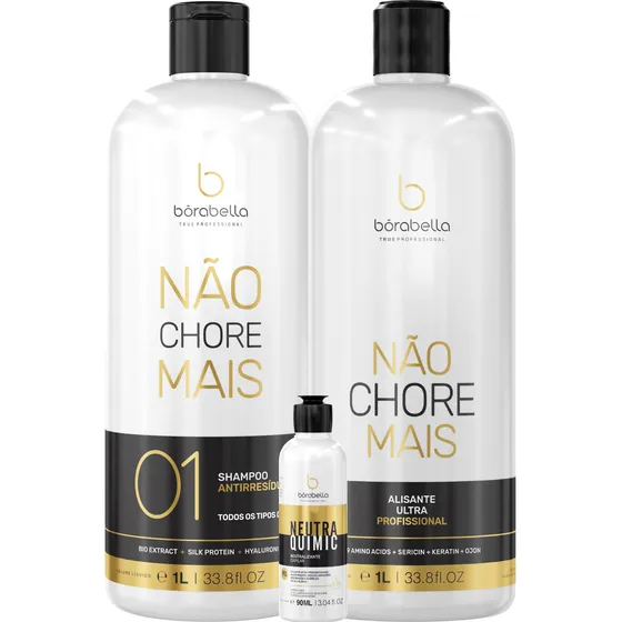 Progressiva Borabella Não Chore Mais 1l + Neutraquimic 90ml
