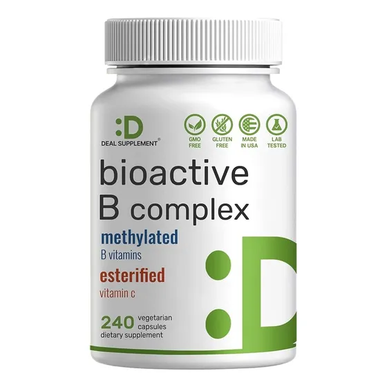 Bioactive Complex Vitamina B Niacina Inositol Colina X240cap