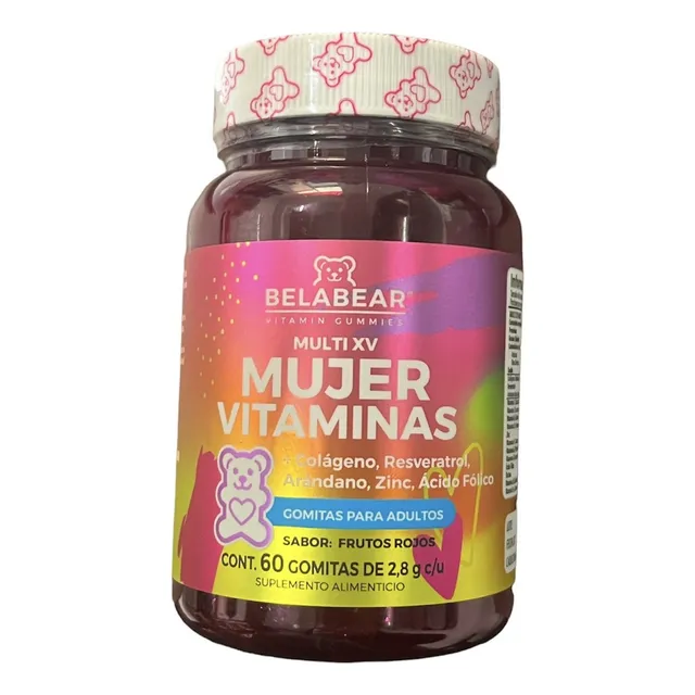 Multivitaminico Para Mujeres Belabear Solanum 100 Pz