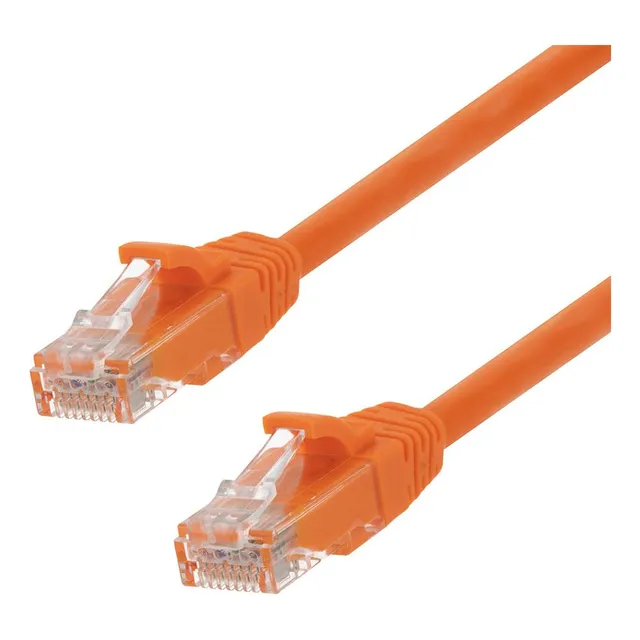Cable De Conexión Cat6 Utp 10 Pies 10 Unidades Naranja