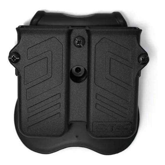 Soporte De Cargador Dual Universal 9 Mm 4.0 4.5 Cytac Mpu