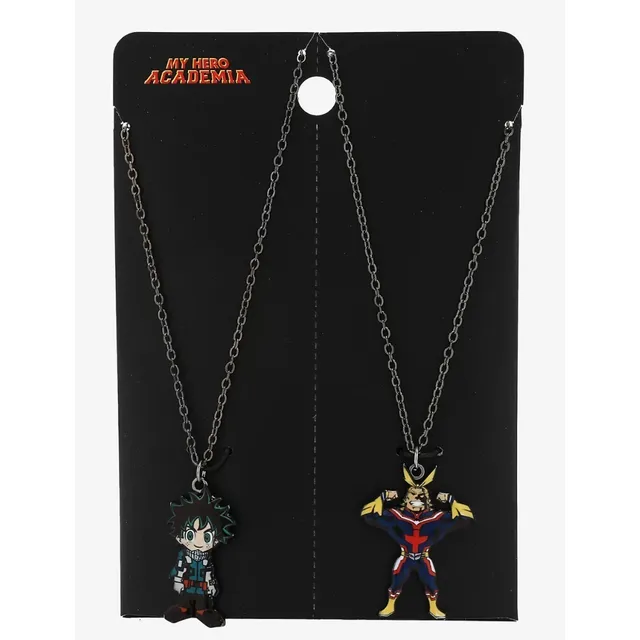 Set De Collares My Hero Academia  Deku Y All Might