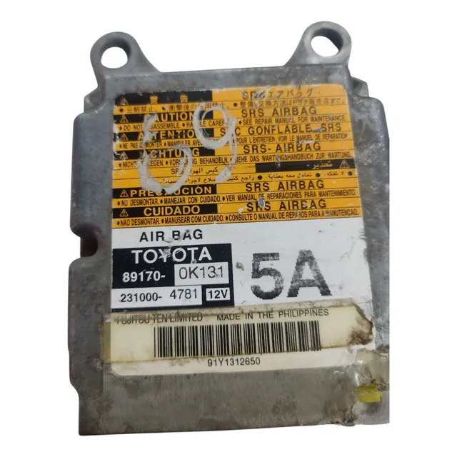 Modulo Central Air Bag Toyota Hilux 2012 2013 2014 2015