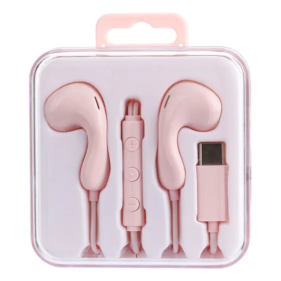 Audifonos Tipo C 6312 Rosa