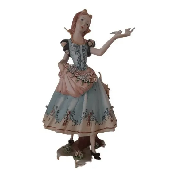 Figura De Porcelana Capodimonte 