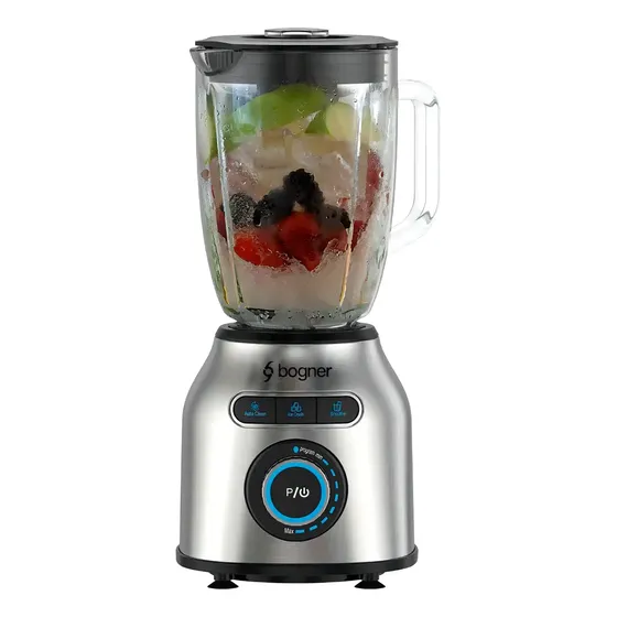 Licuadora 8 Velocidades De Acero Inox 1.75l Y 1200w Bogner