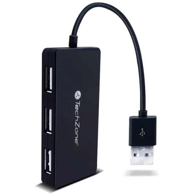 Hub 4 Puertos Usb2.0 Alta Velocidad Carga Y Transfiere Datos