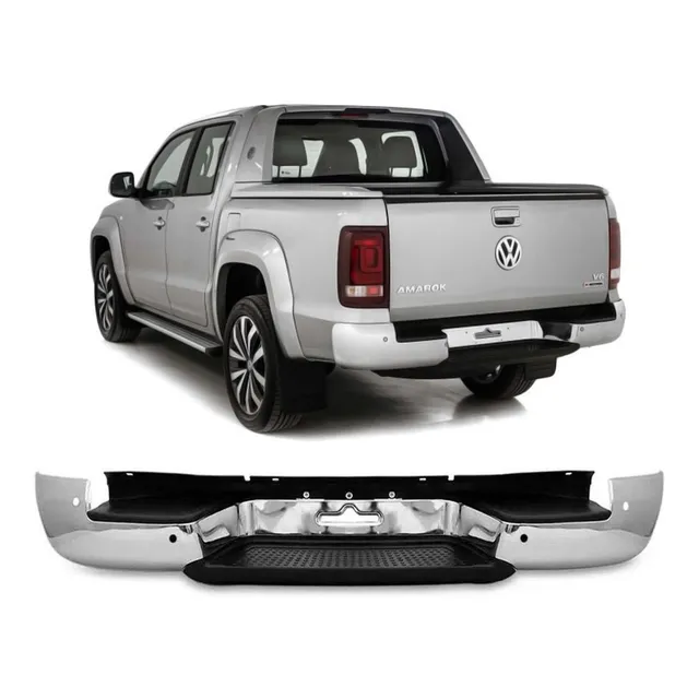 Paragolpe Trasero Amarok V6 2018 2019 2020 2021 P/sensor