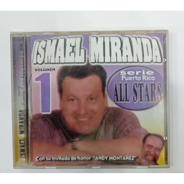 Ismael Miranda. Puerto Rico All Stars. Cd Usado. Qqb. Zz.