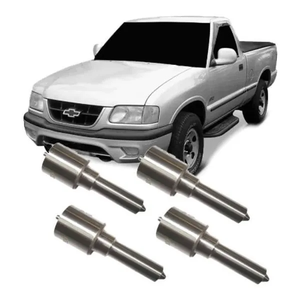 Kit 4 Bico Injetor Diesel S10 2.5 Turbo Maxion 1997 À 2001