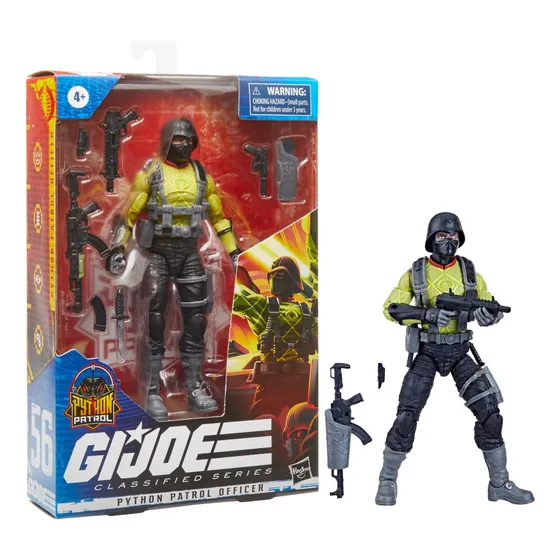 Muñeca Hasbro de G.i Joe Classified Python Patrol Officer F4758