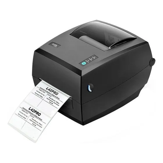 Impressora De Etiquetas Cod De Barras Elgin L42 Pro Usb Cor Preto