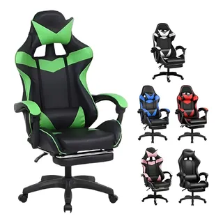 Cadeira EscritĂłrio Gamer ErgonĂŽmica ReclinĂĄvel Cor Verde Cadeira EscritĂłrio Gamer ErgonĂŽmica ReclinĂĄvel Cor Verde