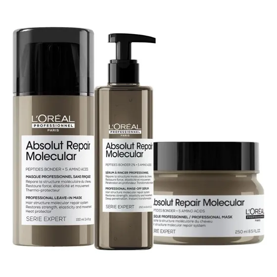 Pack Lprof Absolut Repair Molecular Sérum, Leave-in Y Masc