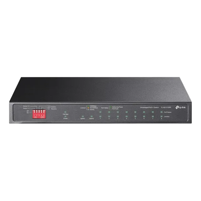 Switch Tp-link Tl-sg1210pp Gigabit 10pt 6 Poe+ 2 Poe++ Omada