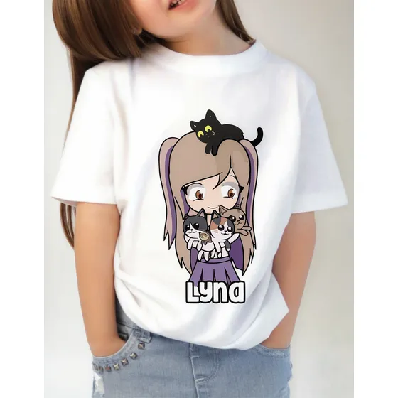Remera Para Niñas De Lynita Lyna Vallejos
