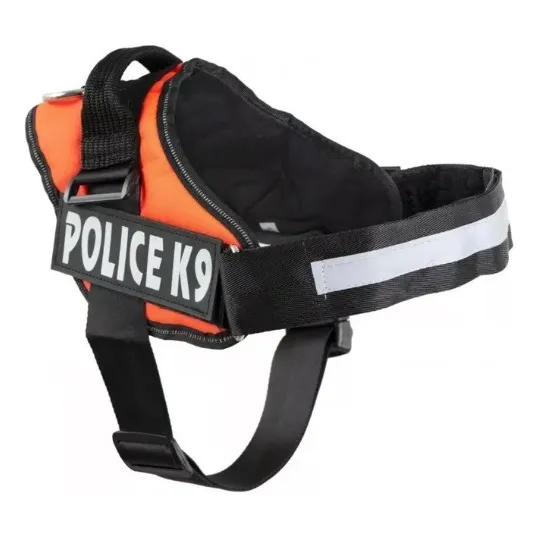Arnes Pechera Para Perro Regulable Police K9 -talla L