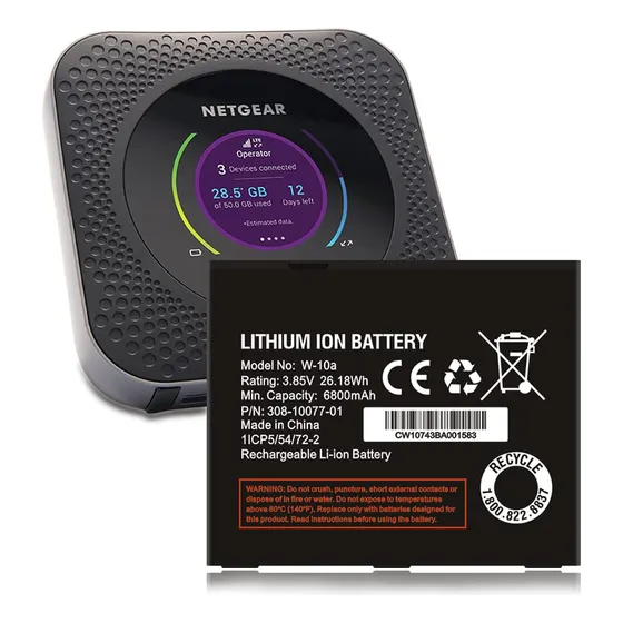 Bateria Mah Repuesto Ultra Alta Capacidad Para Netgear At&t