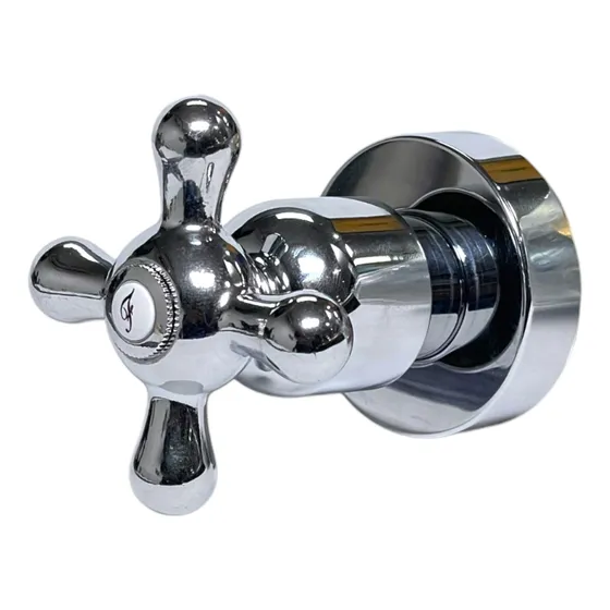 Llave Ducha 1/2 Bronce Fp Cross Fundicion Pacifico