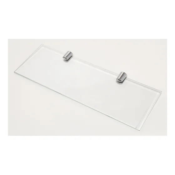 Bsm Marketing Juego 2 Estante Cristal Templado 15.748 X In