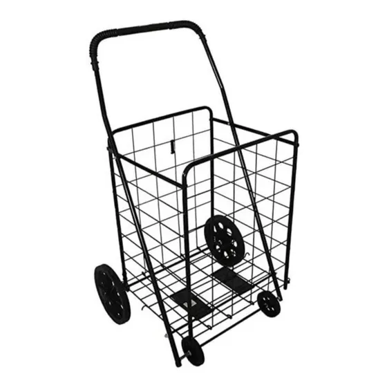 Carrito De Mercado Metálico Grande Súper Precio