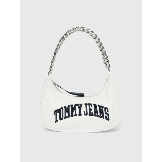 Bolso De Hombro Iconic Con Correa De Mujer Tommy Jeans AW0AW16983 Blanco