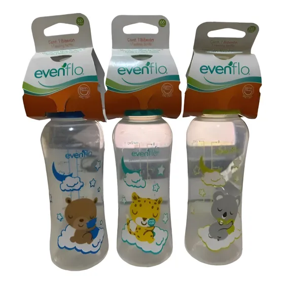 Biberón Evenflo Baby Botella 240 Ml Con Sistema Anticólicos