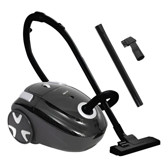 Aspiradora Allied Al-bv90 2200w Con Bolsa 3mts De Cable